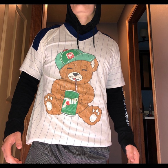 Men’s vintage 1980’s 7 up jersey - Picture 2 of 4